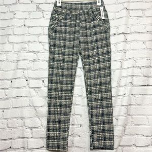 NWT Plaid Cozy Pants/ Trousers